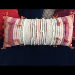 *Opalhouse* BOHO fringe lumbar pillow